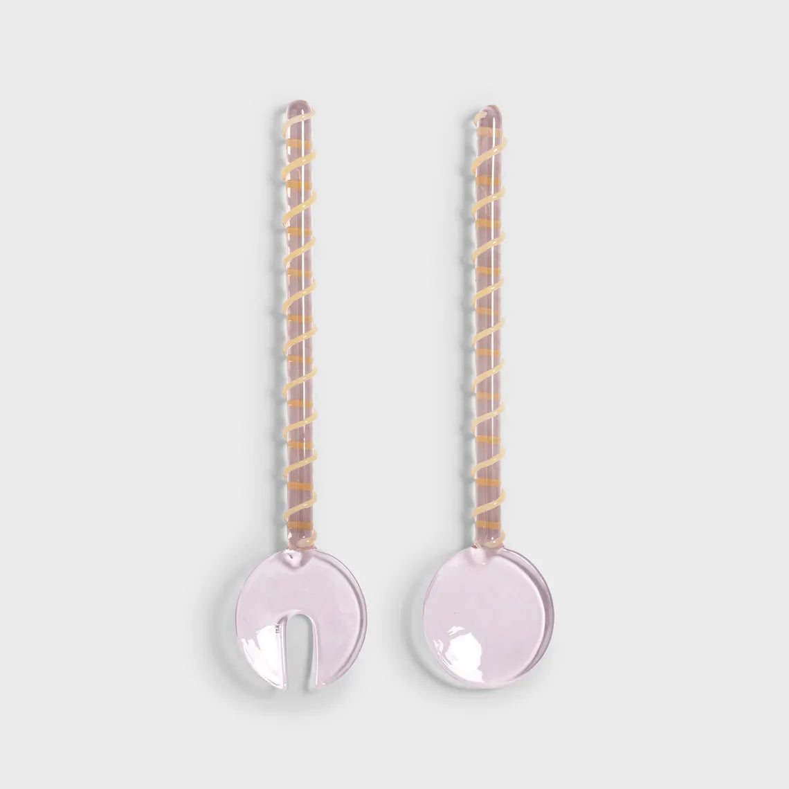 Salad server sling pink