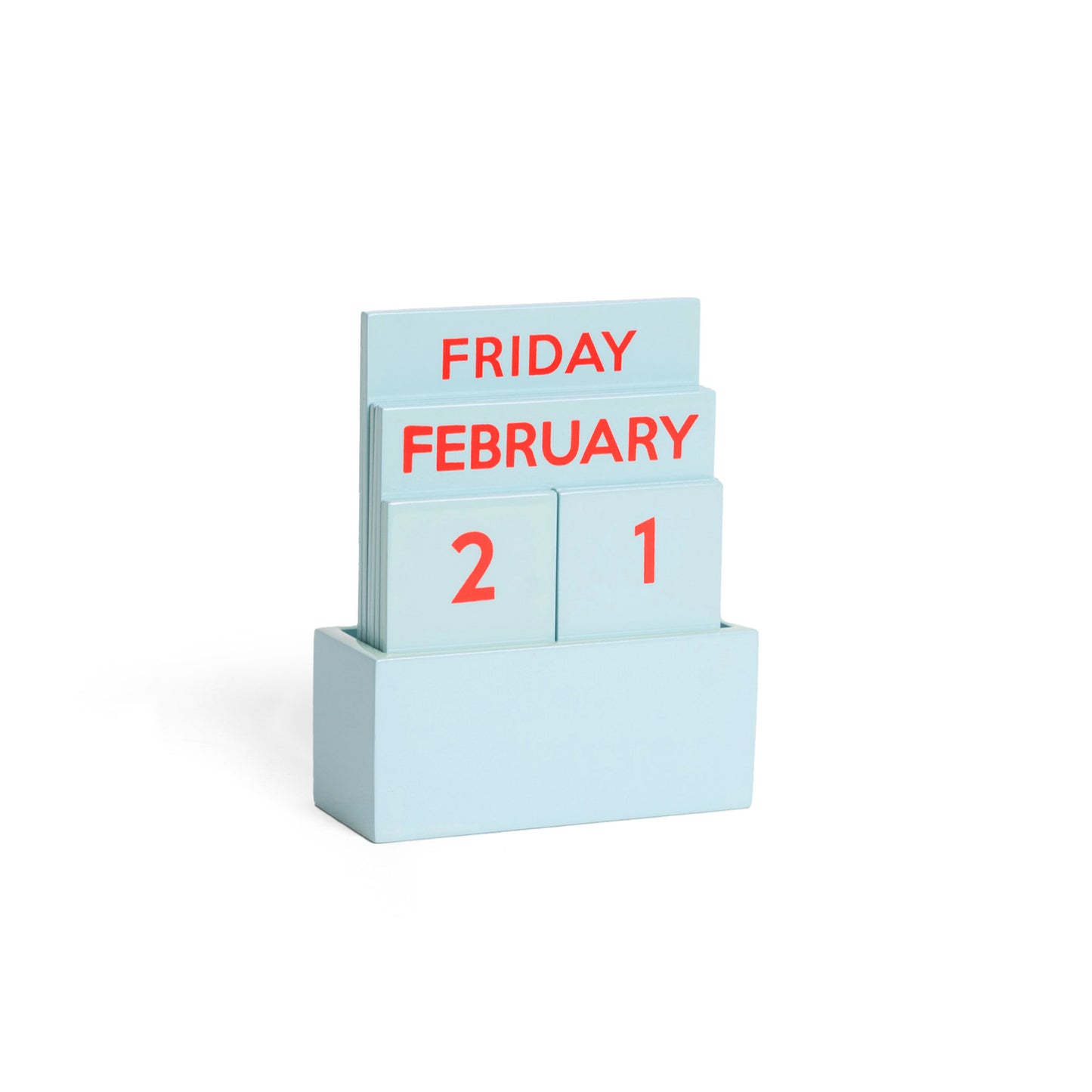 Calendario Small Glo Celeste