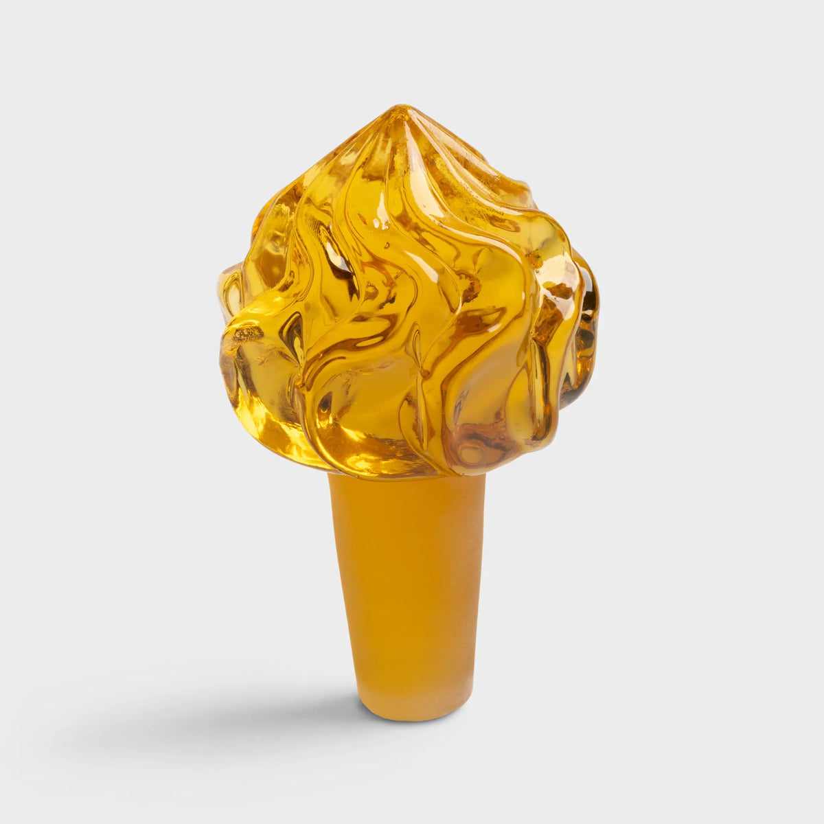Bottle Stopper Whip Amber