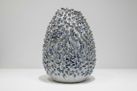 Sea Mushroom Vase Blue Effect