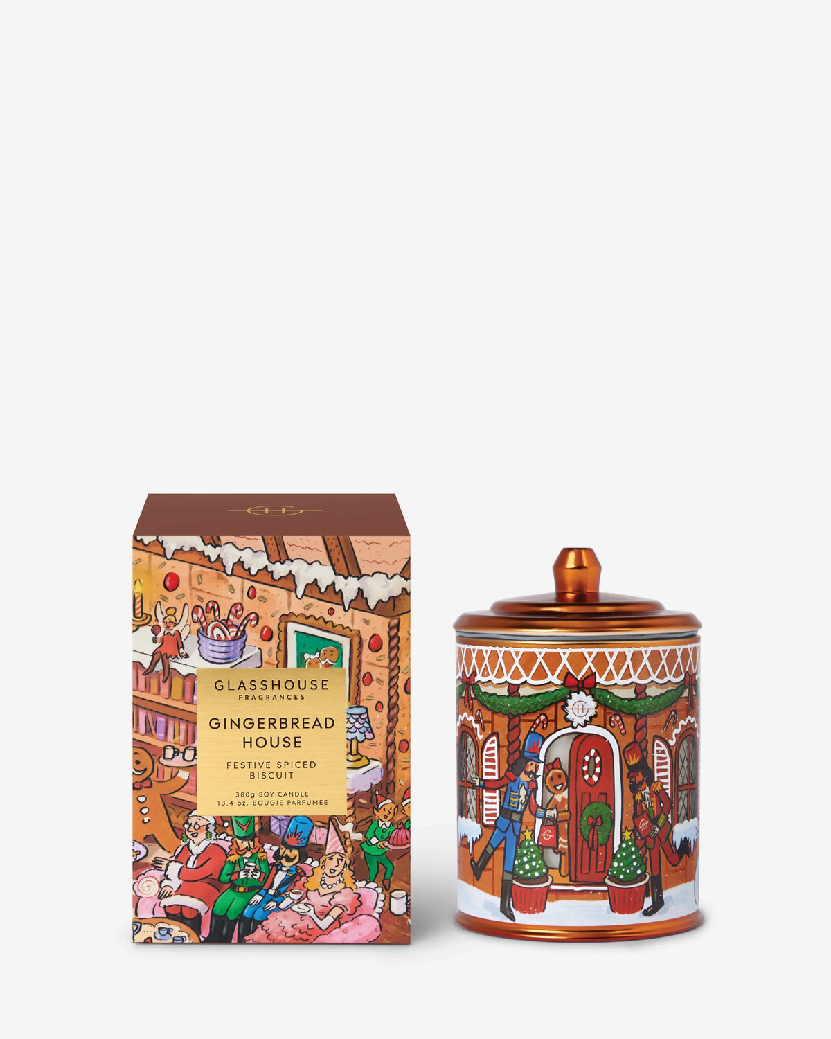 13.4 oz. Candle Christmas Gingerbread House