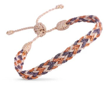 Zyn n°2 Bracelet (Rose Gold Fig Apricot)