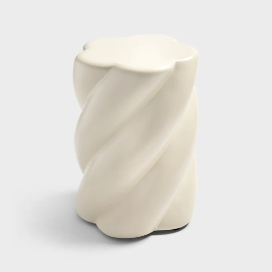 Stool marshmallow off white