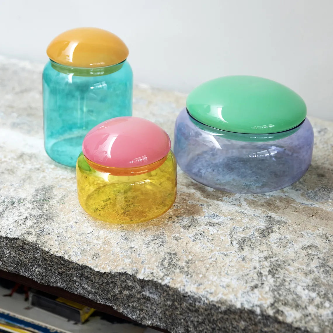 Jar Puffy Yellow