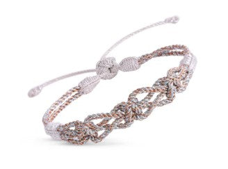 Amara nº1 bracelet (Silver Sunset)
