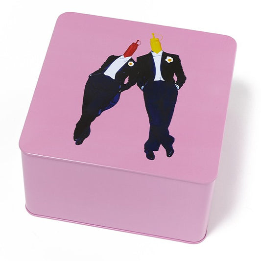 Ketch & Mout Square tin