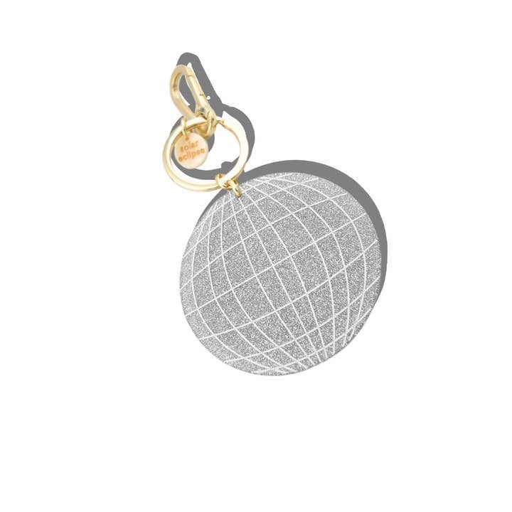 Disco Ball Bag Charm + Keychain