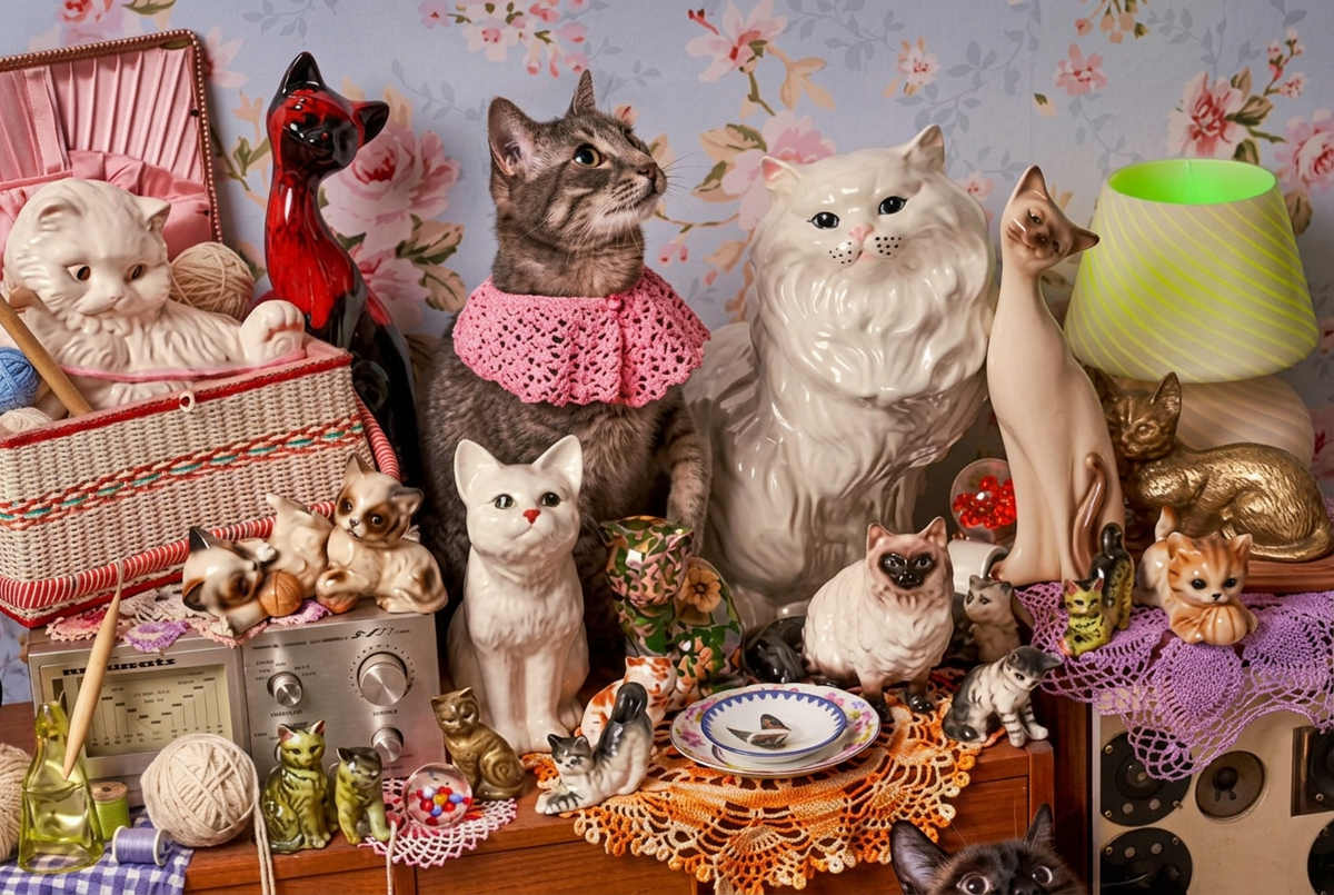 Cat Person (1000 Piece Puzzle)