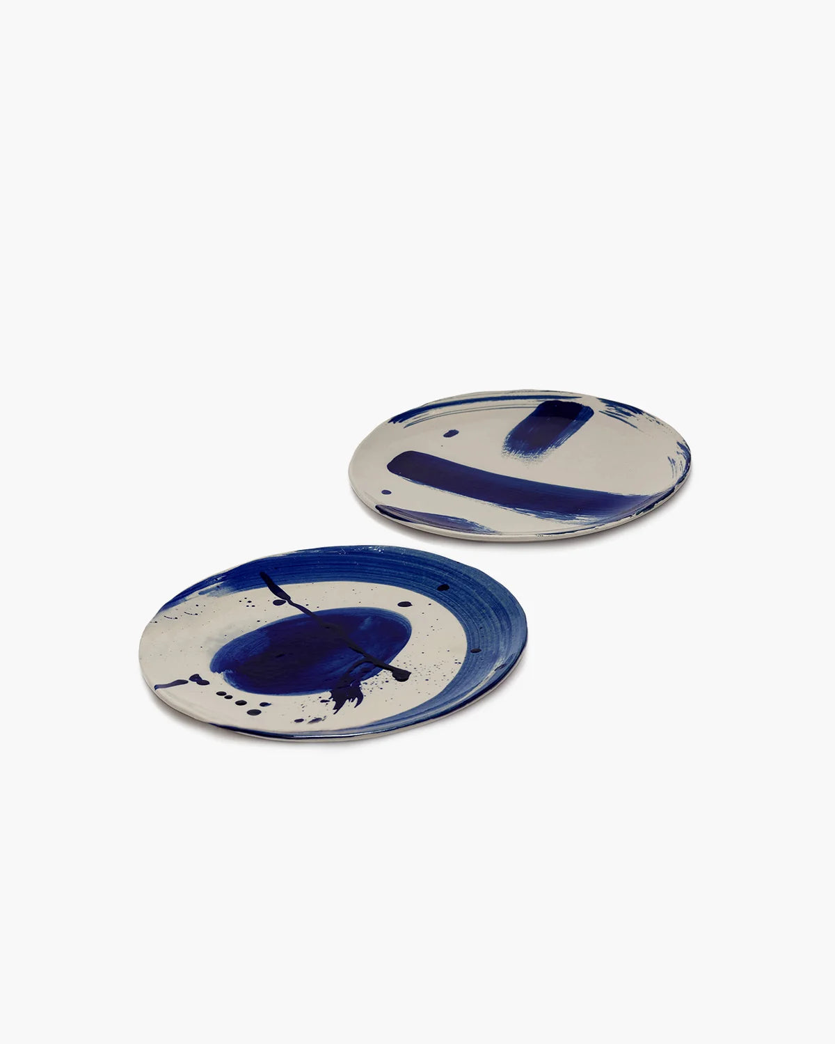 Dinner Plate Ass/2 Beige Blue Sophia
