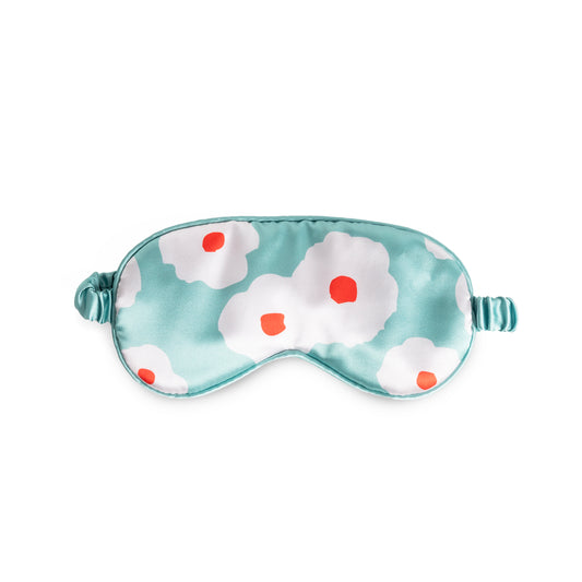 Antifaz Rayas Floral Verde