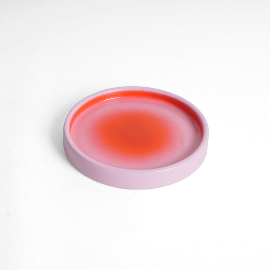 Plato Degradado Fuego