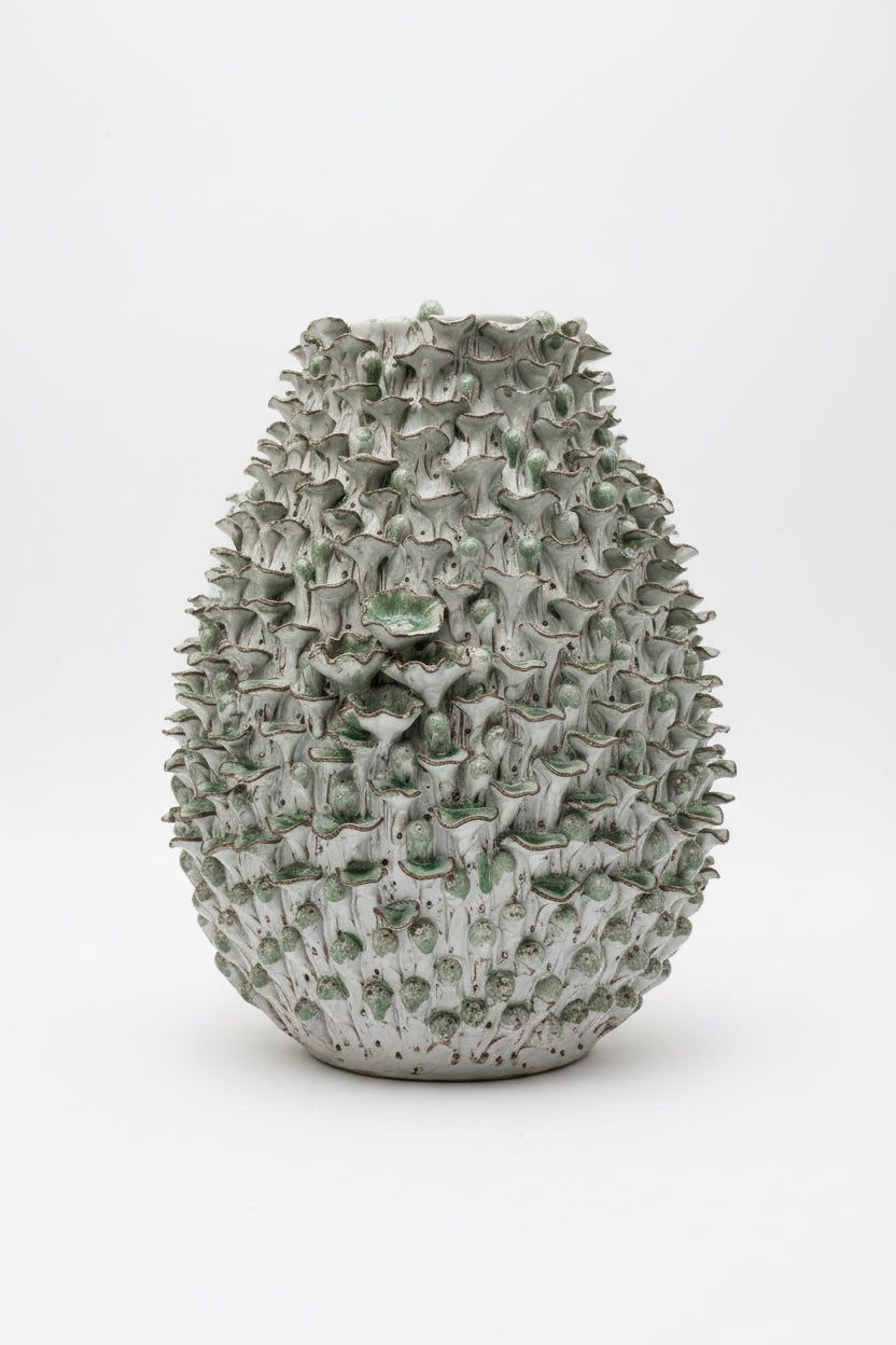 Sea Mushroom Vase Green Effect