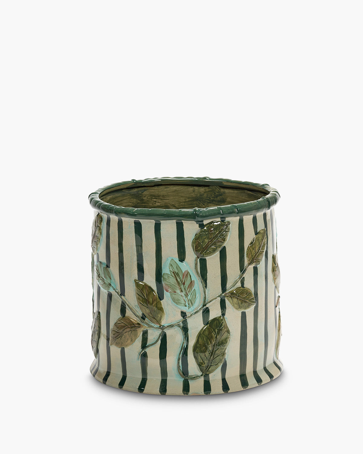 Flower Pot 11 Green Beige