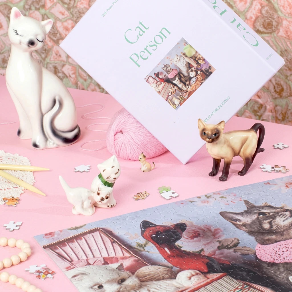 Cat Person (1000 Piece Puzzle)