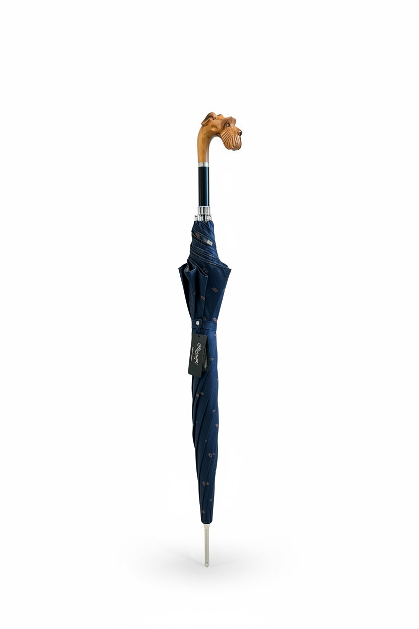 Umbrella wooden dog