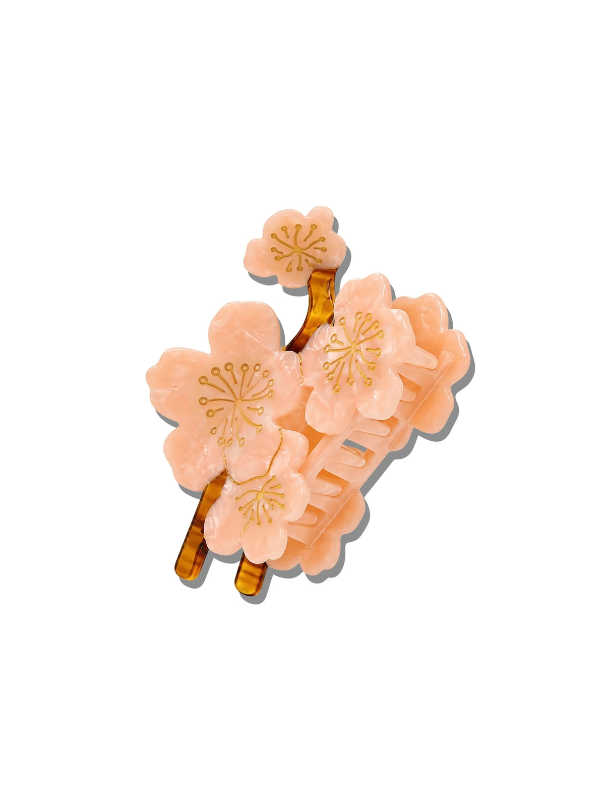Cherry Blossom Flower Claw Hair Clip