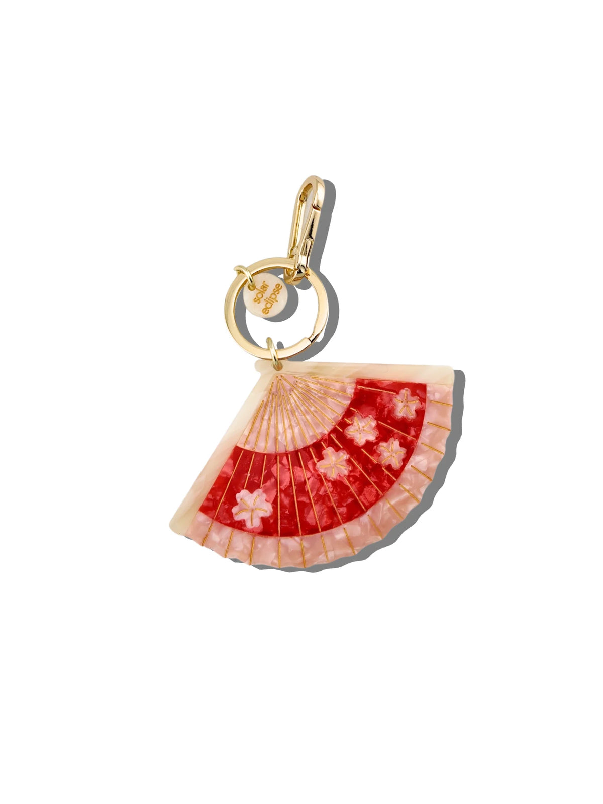 Blossom Fan Bag Charm + Keychain