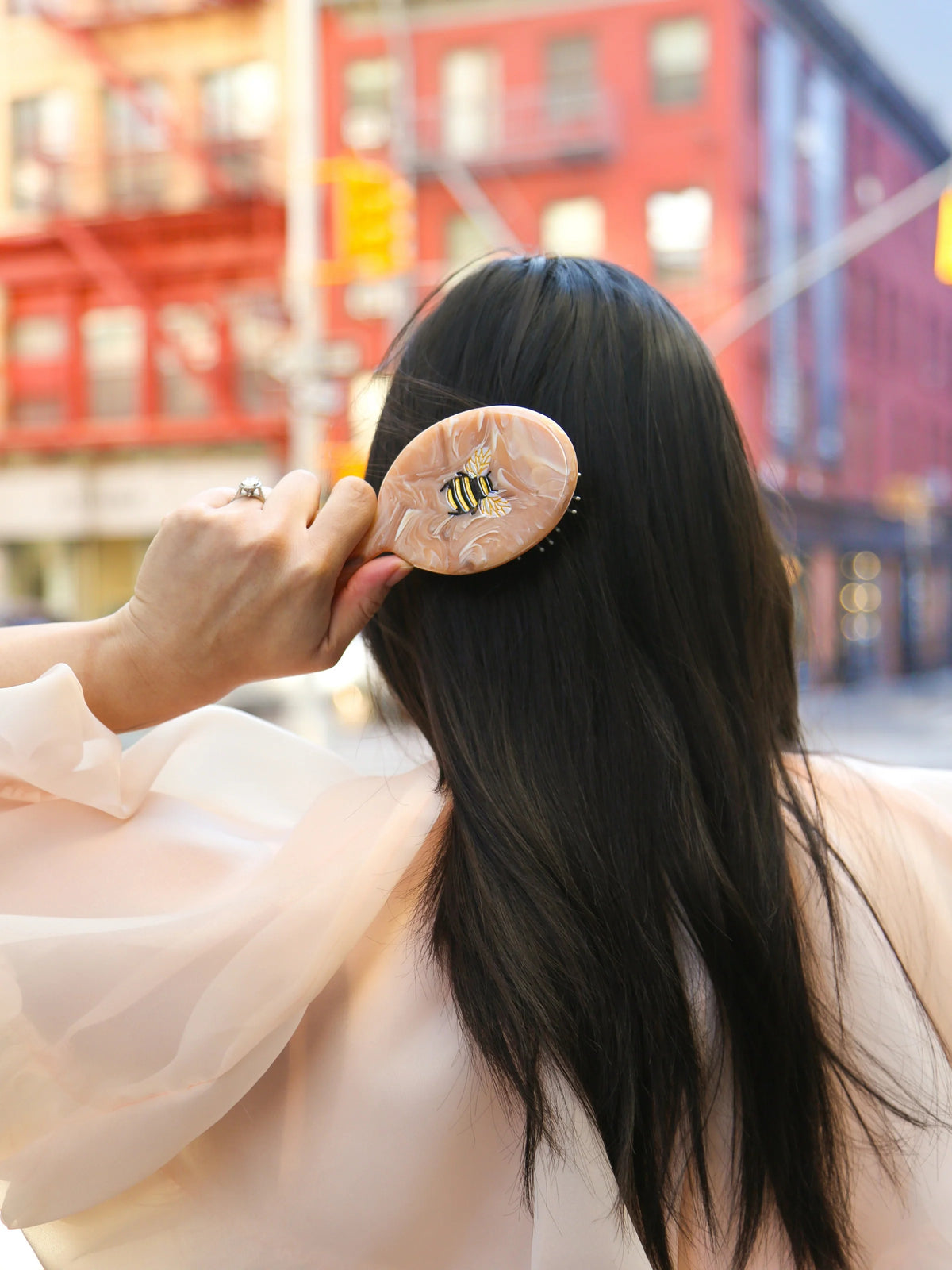 Honey Bee Handbag Hero Brush
