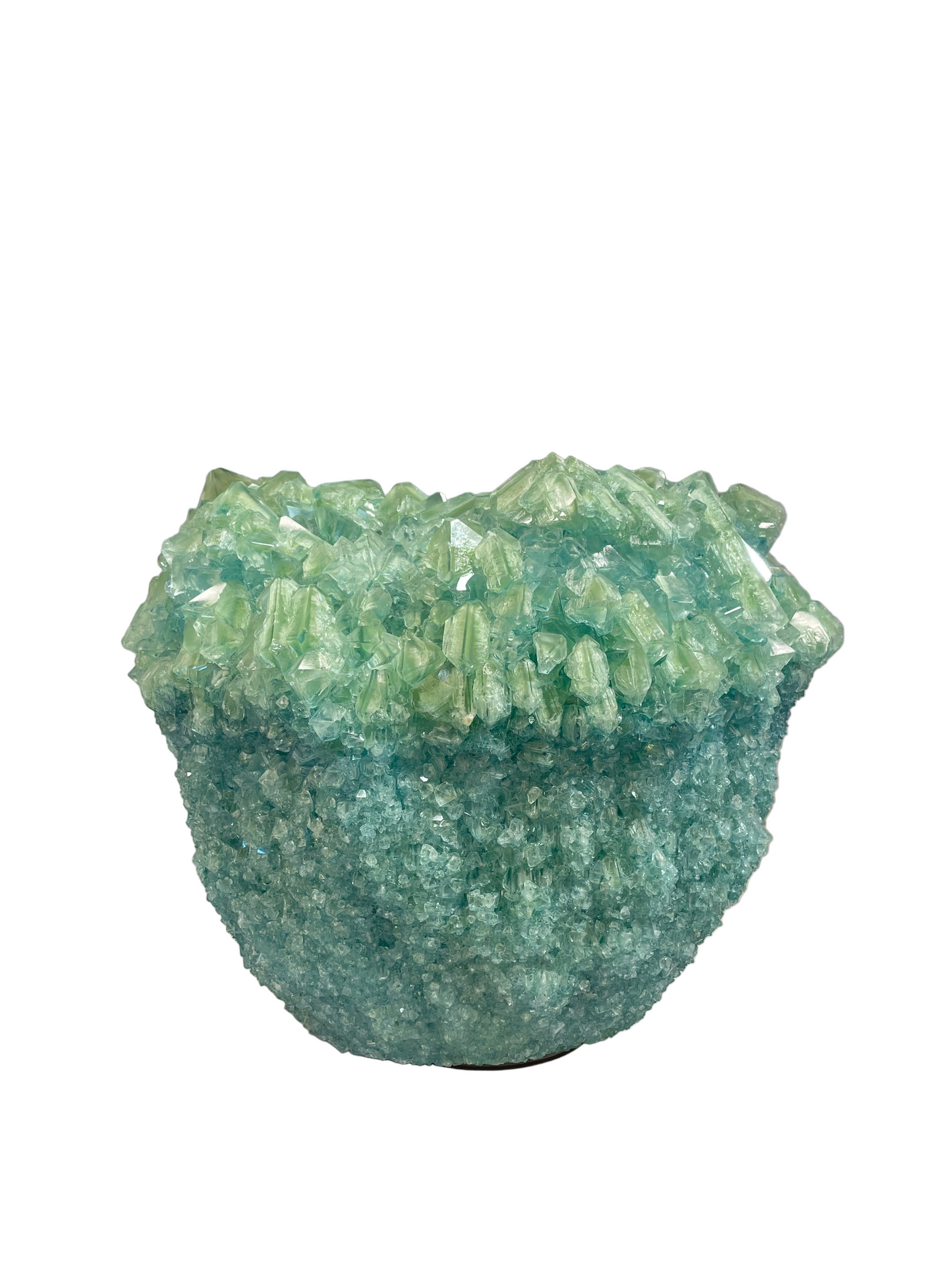 Crystal Vase Large Green