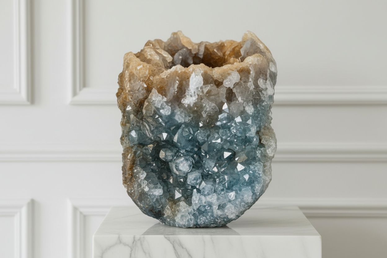 Crystal vase Large Clay