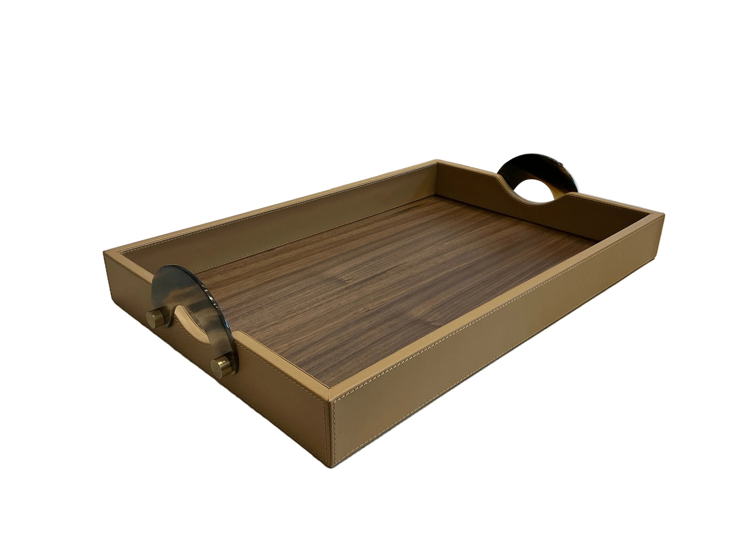 Maeve Rectangular Tray - Large - Camel