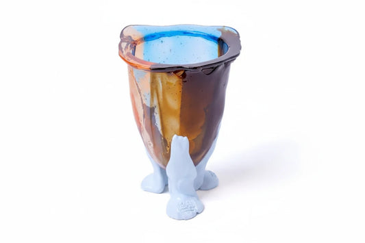 Amazonia Vase M Clear Ruby