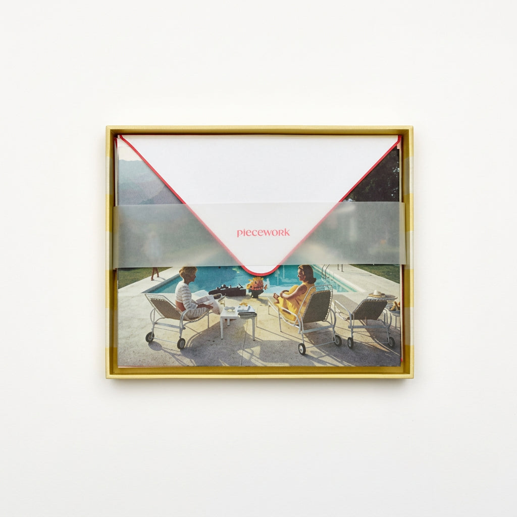 Poolside Gossip Stationery Set