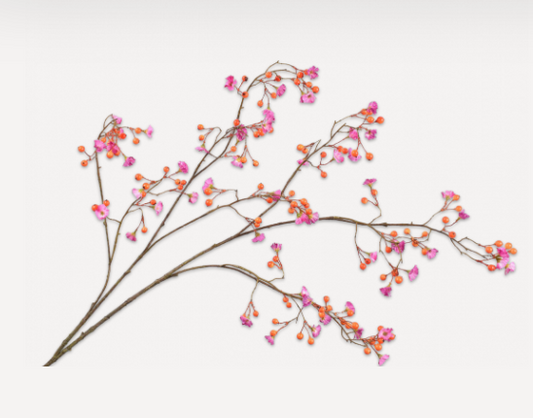 Berry Spray Ora/Lav 125 cm