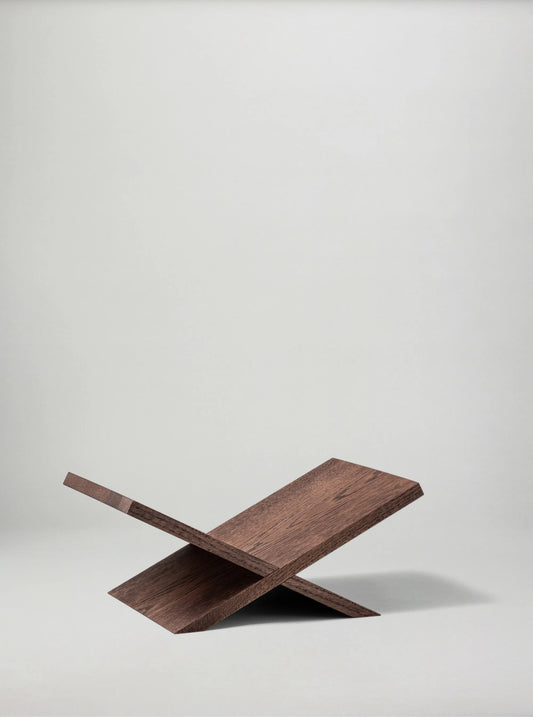 Rest Book Stand Smoked Oak