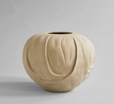 Orimono Vase, Big - Sand