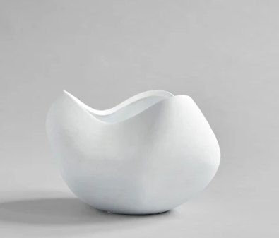 Curve Bowl, Big - Bone White