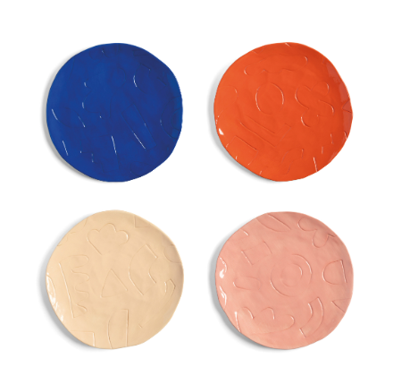Plate Etch Set of 4