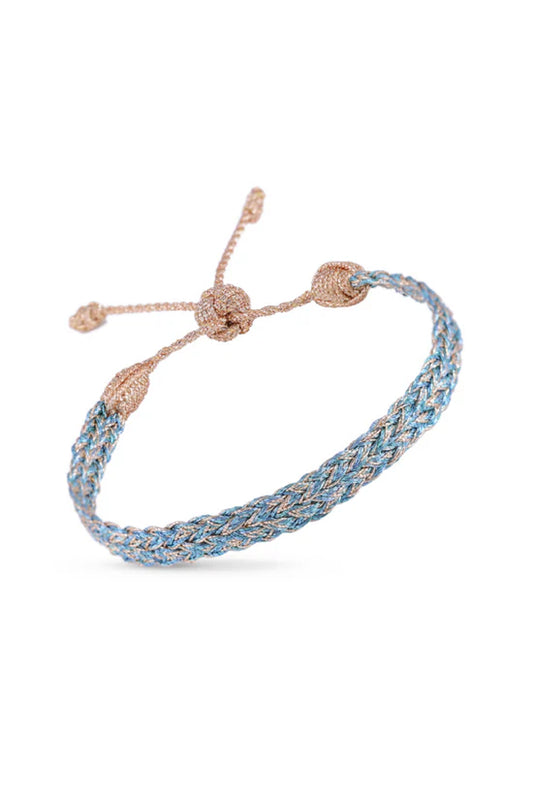 Zyn n°1 Bracelet (Peach Cyan Powder Blue)