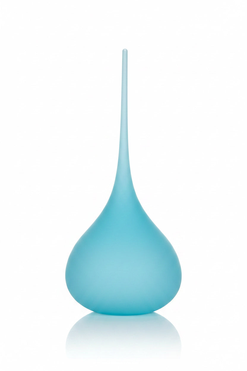 Hand Blown Glass M Green