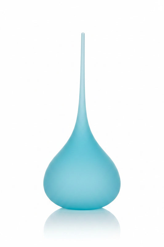 Hand Blown Glass M Green