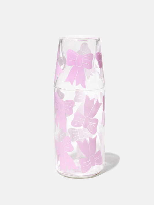 Set De Vaso Y Jarra Bow