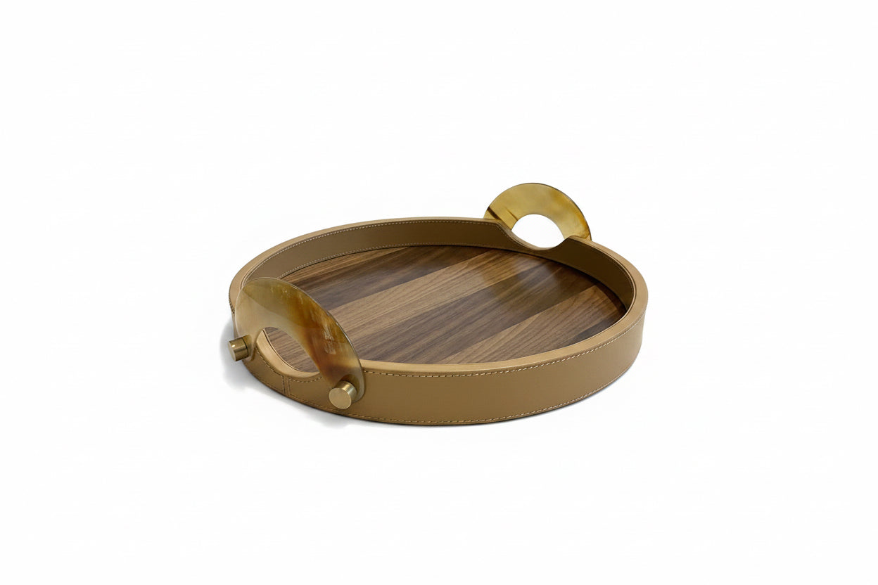Maeve Round Tray - Came
