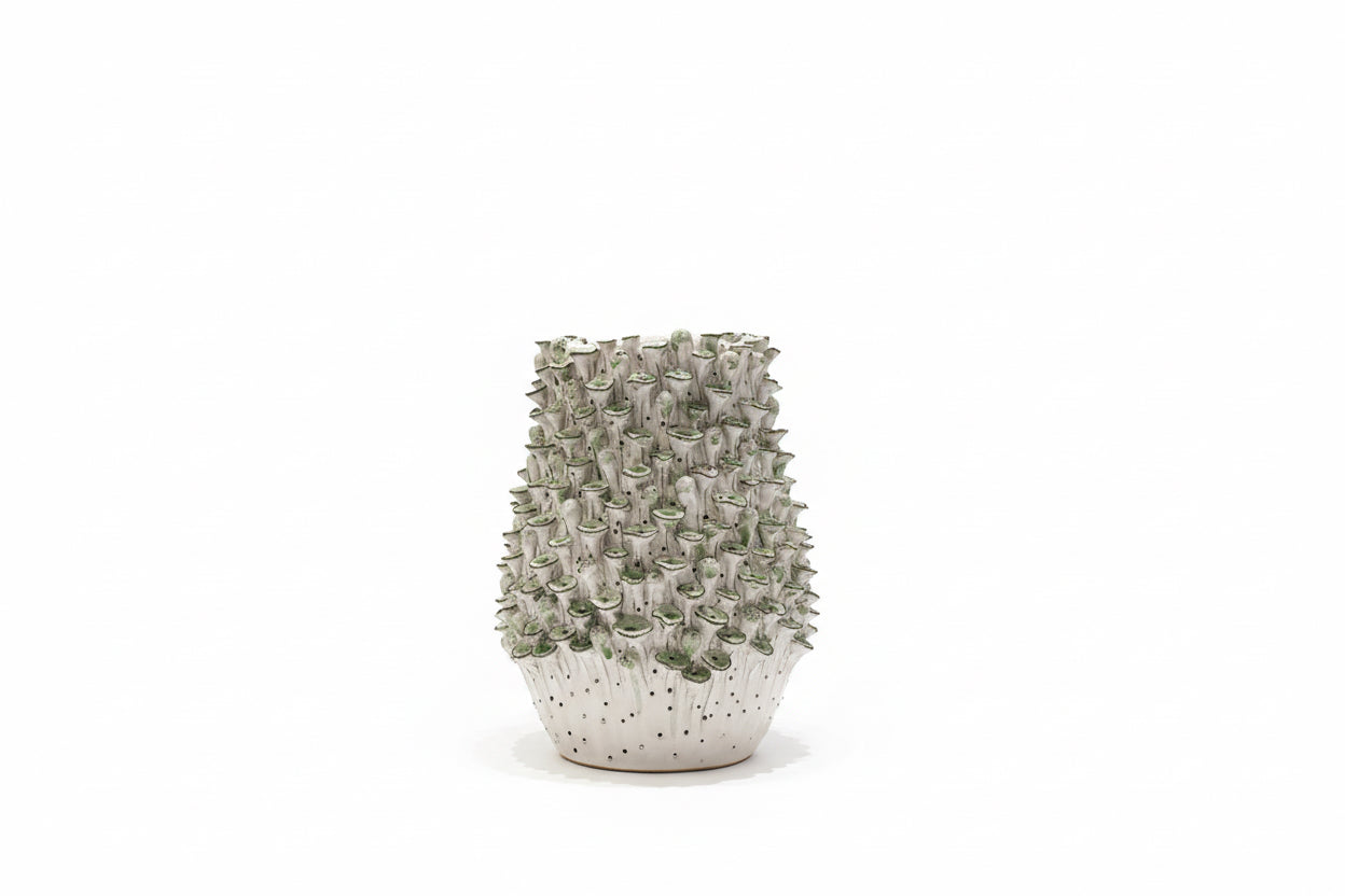 Green Effect Flower Vase