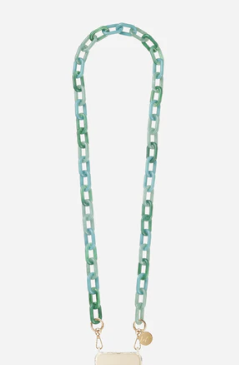 ELSA VERT ET BLEU RESINE