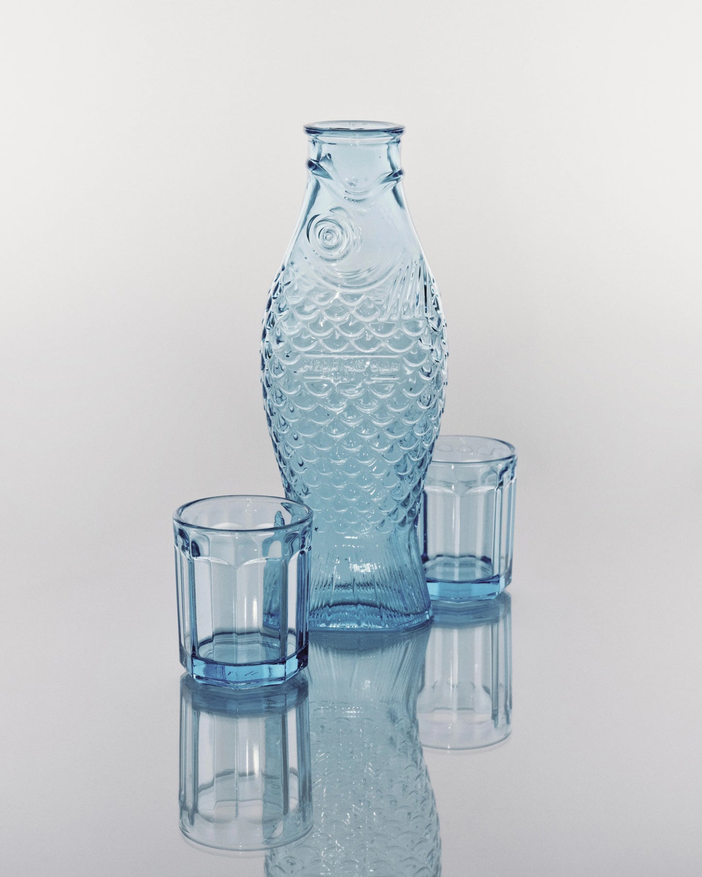 Set Carafe + 2 Glasses M Blue