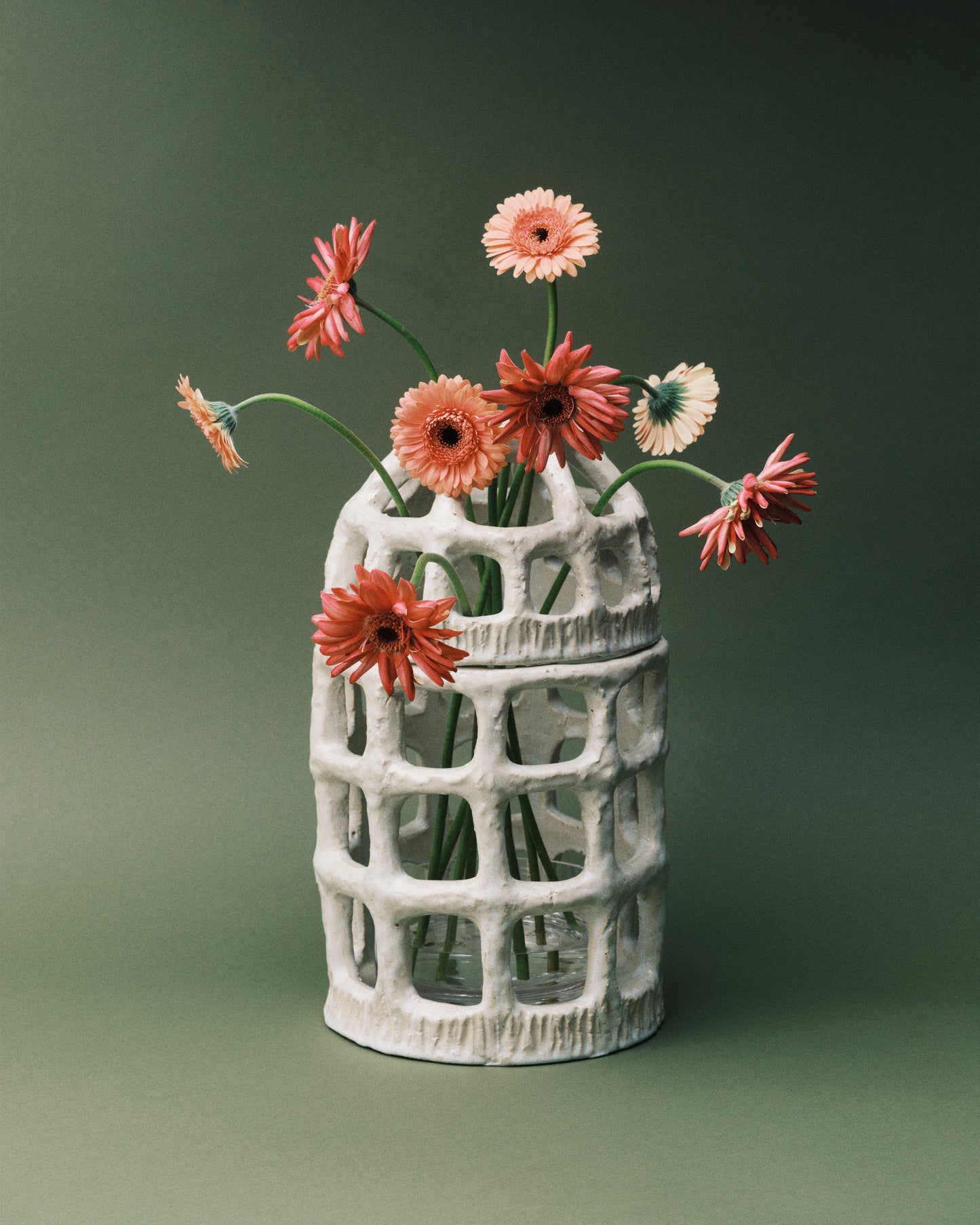 Pique Fleurs White Rosie