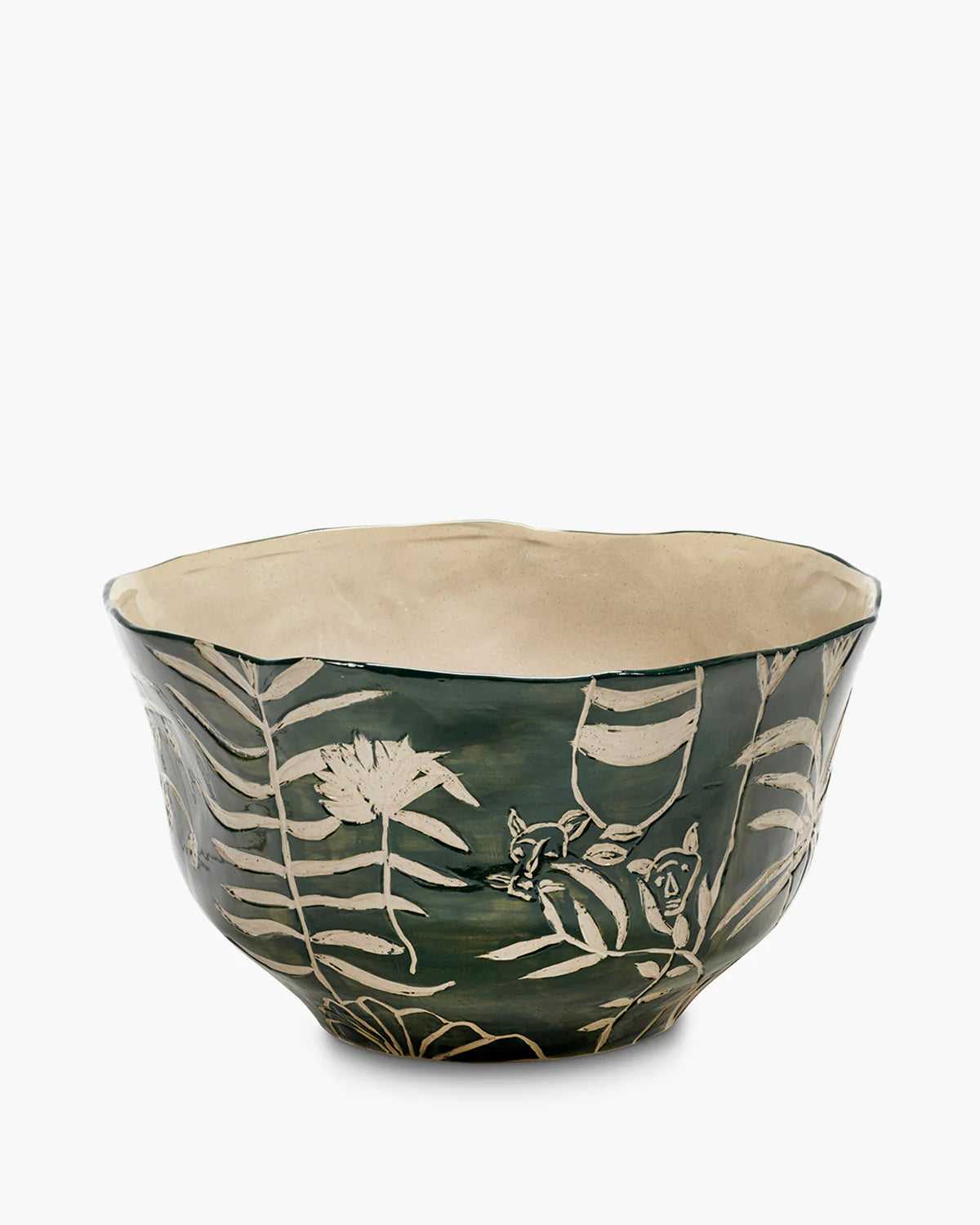 Flower Pot 10 Green Beige
