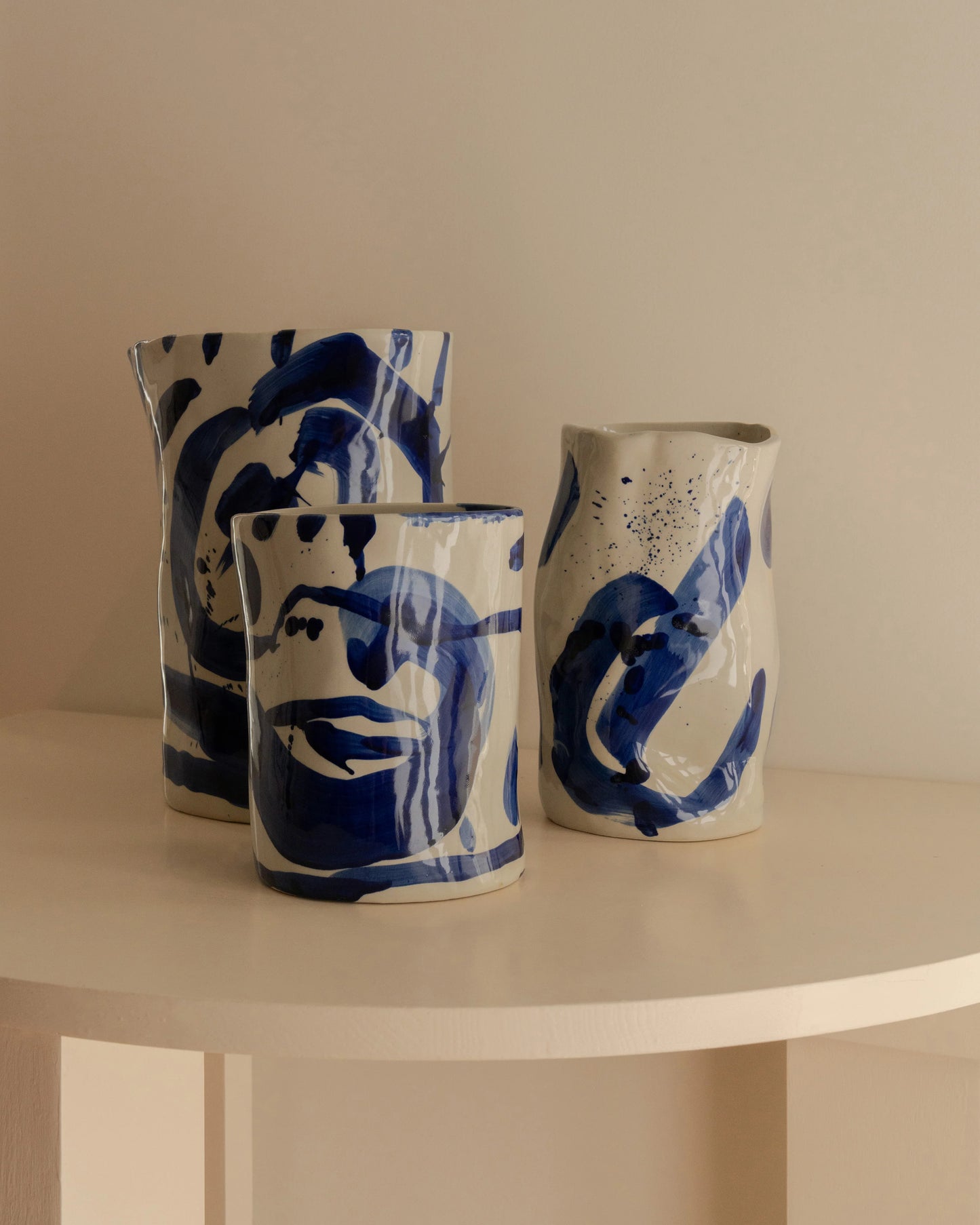 Vase S Blue Sophia