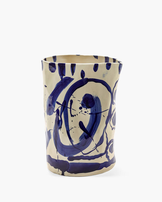 Vase L Blue Sophia