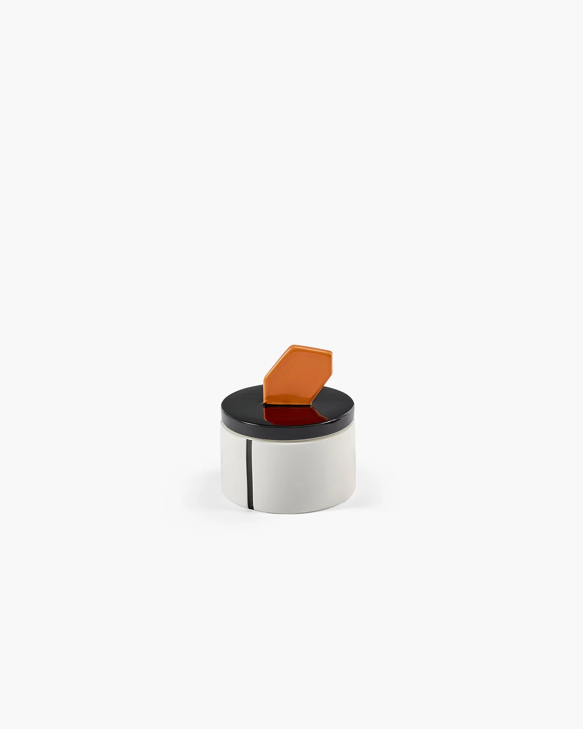 Scented Candle M Black Orange Candela 02