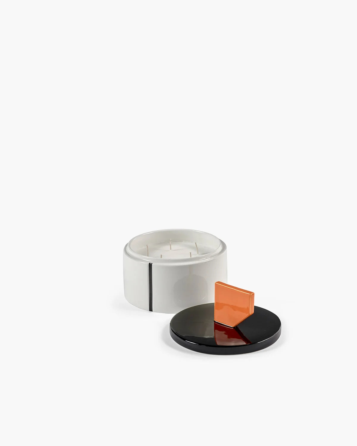 Scented Candle L Black Orange Candela 02