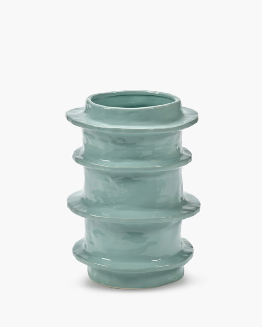 Flower Pot 03 S Light Blue Molly
