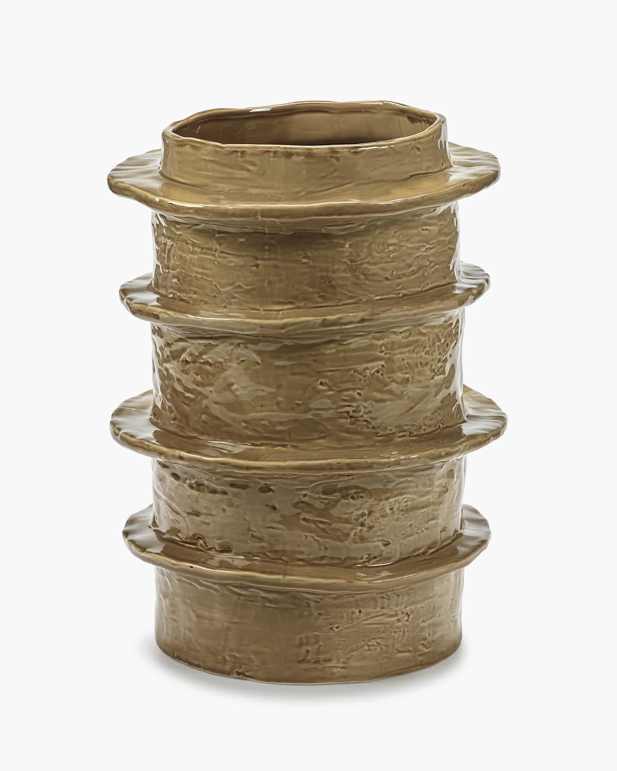 Flower Pot 03 M Ocher Molly