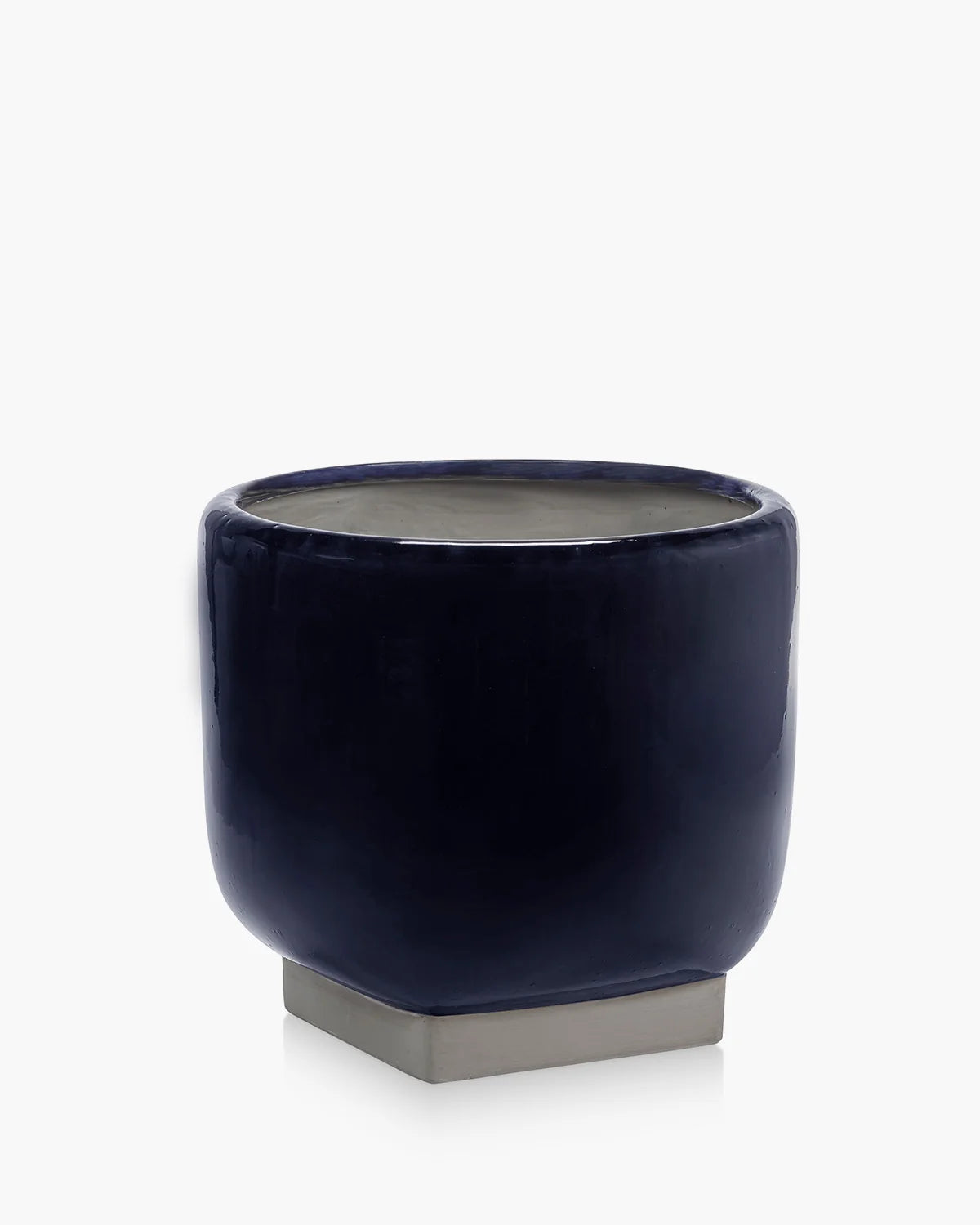 Flower Pot 05 Dark Blue/Grey