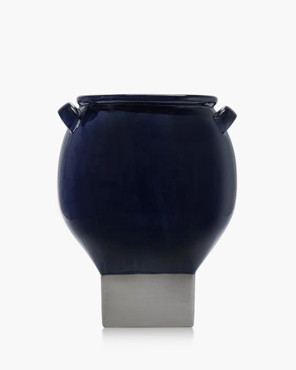Flower Pot 08 Dark Blue/Grey